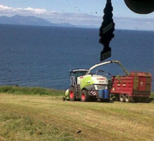 Michael Wood's Marshall Silage Trailer